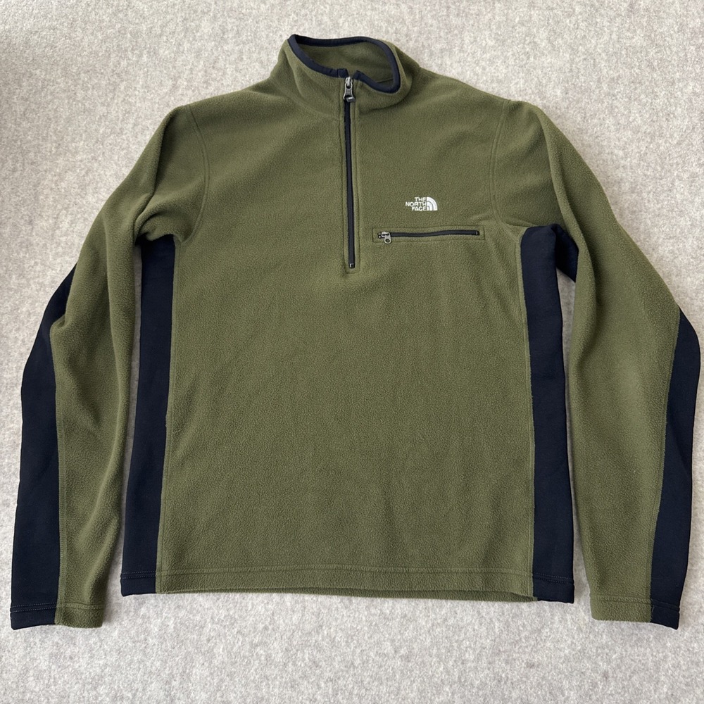 North Face Flight Series Polartec Fleece Quarter Zip Lightweight Mens Medium